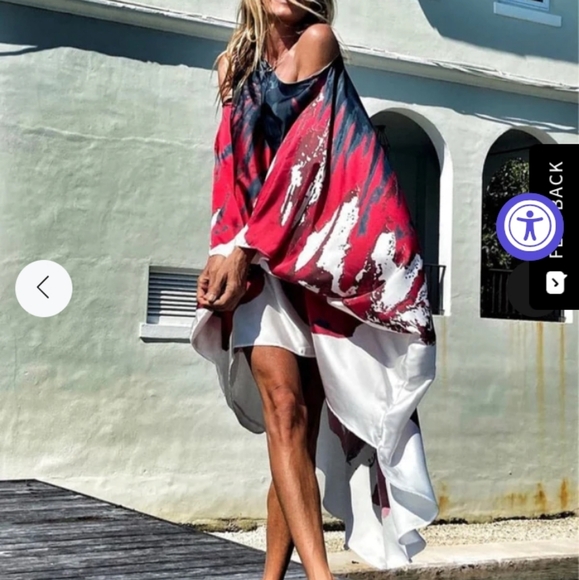 RAMONA LA RUE KAFTAN DRESS OS - Picture 2 of 5